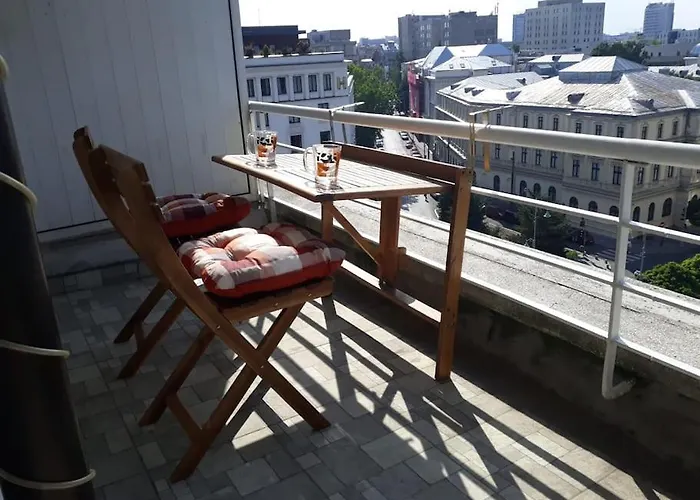The Location In The Center With A Terrace 아파트 부쿠레슈티